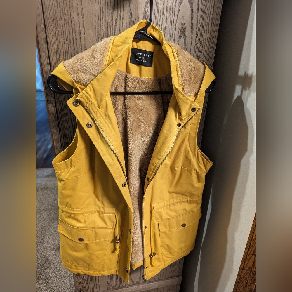 Lined vest